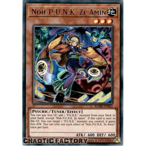 BLMR-EN062 Noh-P.U.N.K. Ze Amin Ultra Rare 1st Edition NM