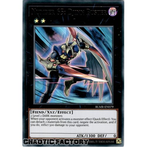 BLMR-EN079 Number 65: Djinn Buster Ultra Rare 1st Edition NM