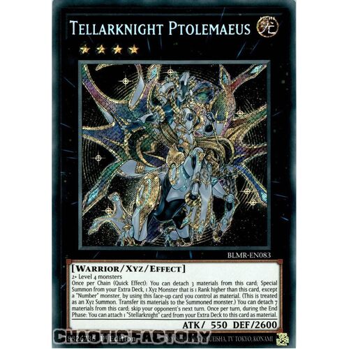 BLMR-EN083 Tellarknight Ptolemaeus Secret Rare 1st Edition NM