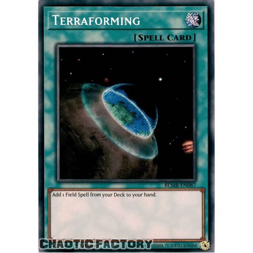 BLMR-EN087 Terraforming Secret Rare 1st Edition NM