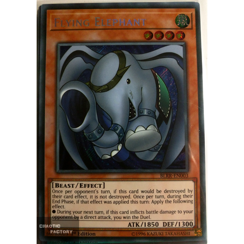 BLRR-EN003 Flying Elephant Secret Rare 1st Edition