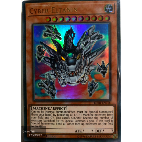 BLRR-EN018 Cyber Eltanin Ultra Rare 1st Edition