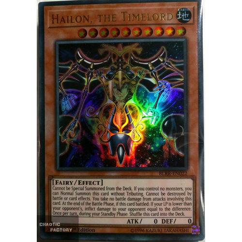 BLRR-EN022 Hailon, the Timelord Ultra Rare 1st Edition NM