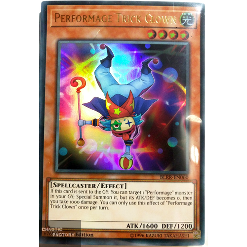 BLRR-EN060 Performage Trick Clown Ultra Rare 1st Edition NM