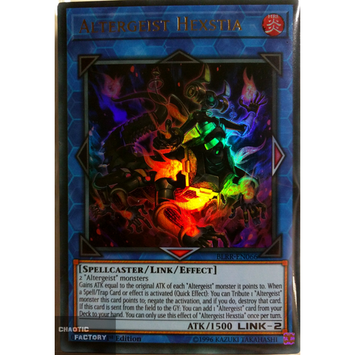 BLRR-EN066 Altergeist Hexstia Ultra Rare 1st Edition