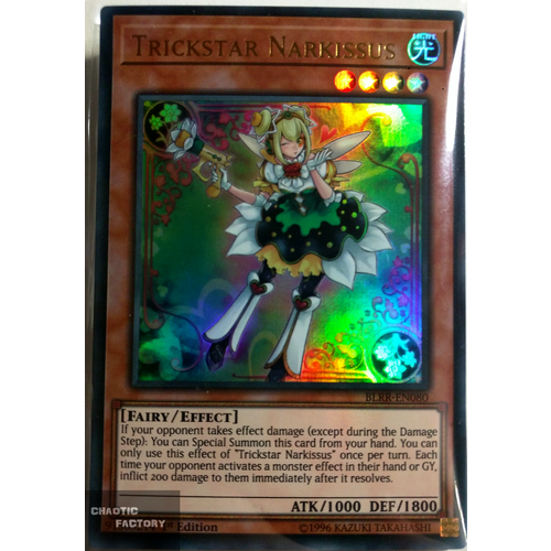 BLRR-EN080 Trickstar Narkissus Ultra Rare 1st Edition