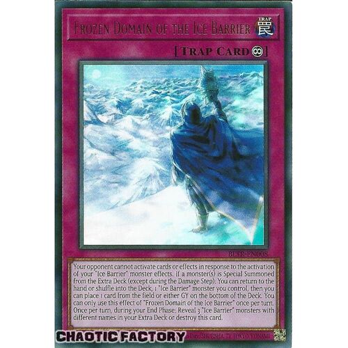 BLTR-EN008 Frozen Domain of the Ice Barrier Ultra Rare 1st Edition NM