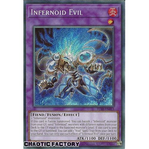 BLTR-EN013 Infernoid Evil Secret Rare 1st Edition NM