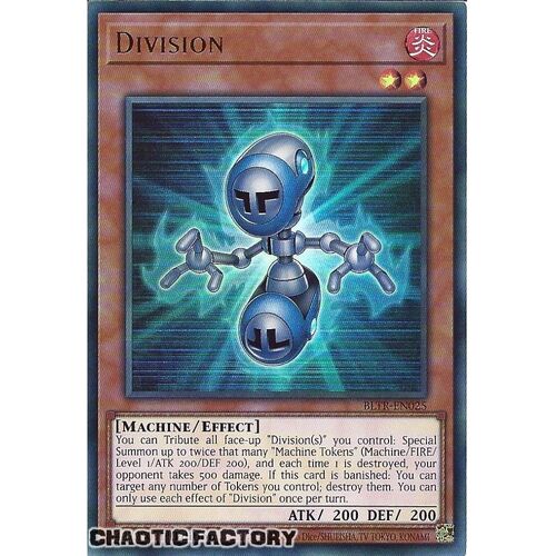 BLTR-EN025 Division Ultra Rare 1st Edition NM