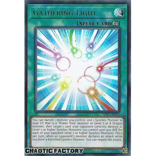 BLTR-EN030 Gathering Light Ultra Rare 1st Edition NM
