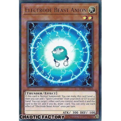 BLTR-EN033 Electrode Beast Anion Ultra Rare 1st Edition NM