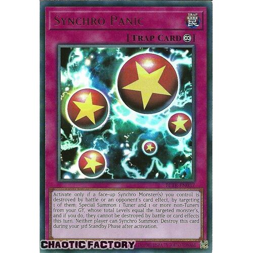 BLTR-EN037 Synchro Panic Ultra Rare 1st Edition NM