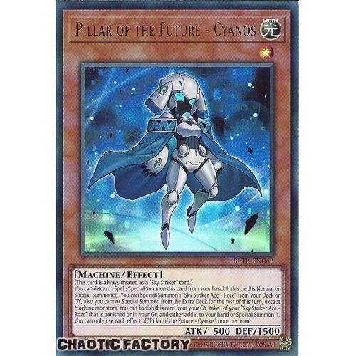 BLTR-EN043 Pillar of the Future - Cyanos Ultra Rare 1st Edition NM