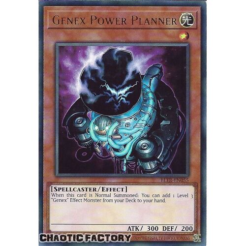 BLTR-EN055 Genex Power Planner Ultra Rare 1st Edition NM