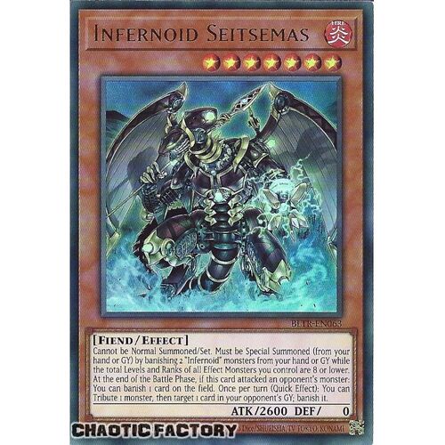 BLTR-EN063 Infernoid Seitsemas Ultra Rare 1st Edition NM