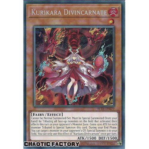 BLTR-EN079 Kurikara Divincarnate Secret Rare 1st Edition NM
