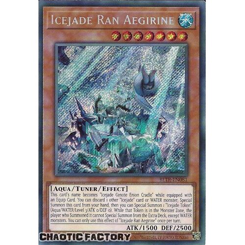 BLTR-EN081 Icejade Ran Aegirine Secret Rare 1st Edition NM