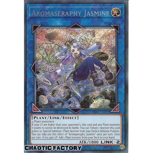 BLTR-EN093 Aromaseraphy Jasmine Secret Rare 1st Edition NM