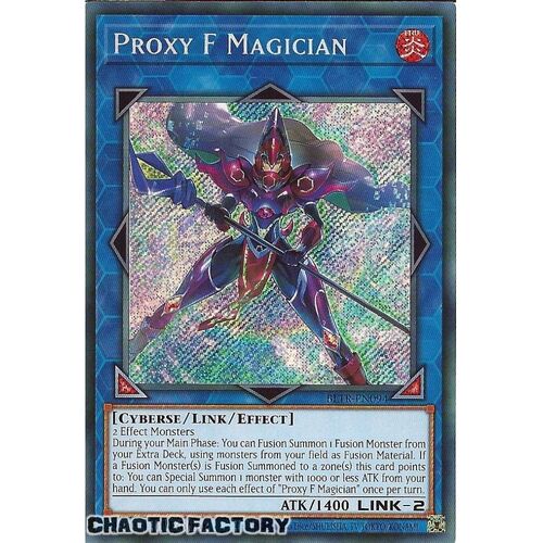 BLTR-EN094 Proxy F Magician Secret Rare 1st Edition NM