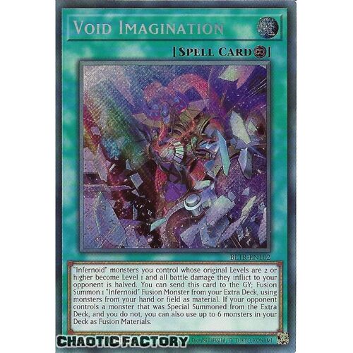 BLTR-EN102 Void Imagination (alternate art) Secret Rare 1st Edition NM