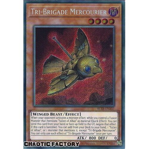 BLTR-EN107 Tri-Brigade Mercourier Secret Rare 1st Edition NM