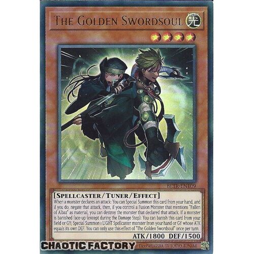 BLTR-EN109 The Golden Swordsoul Ultra Rare 1st Edition NM