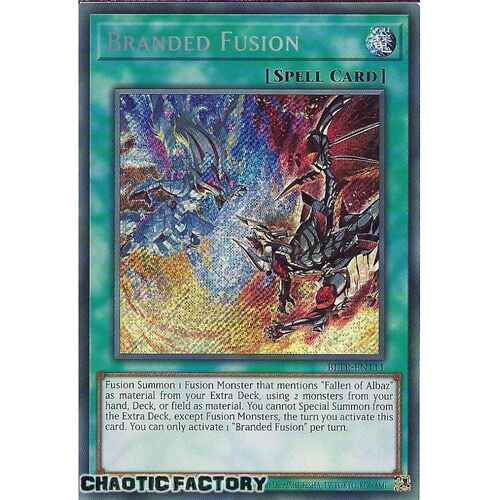 BLTR-EN111 Branded Fusion Secret Rare 1st Edition NM