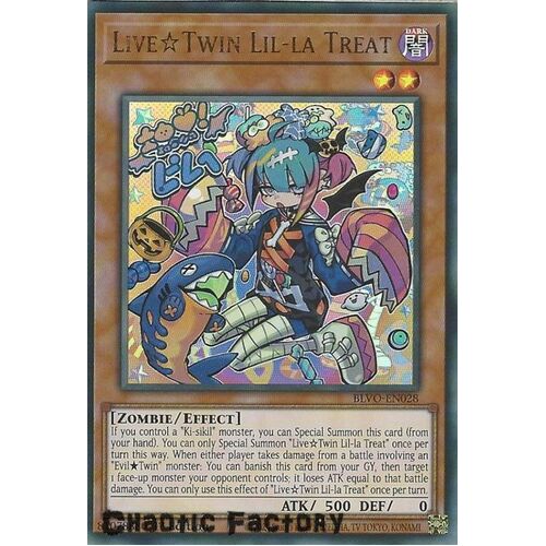 BLVO-EN028 Live☆Twin Lil-la Treat Ultra Rare 1st Edition NM