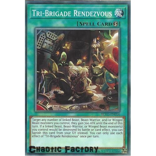 BLVO-EN056 Tri-Brigade Rendezvous Common 1st Edition NM