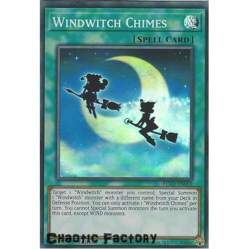 BLVO-EN059 Windwitch Chimes Super Rare 1st Edition NM