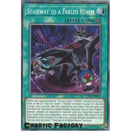 BLVO-EN060 Stairway to a Fabled Realm Common 1st Edition NM