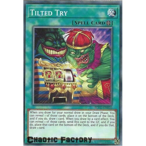 BLVO-EN066 Tilted Try Common 1st Edition NM