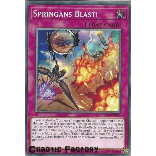 BLVO-EN069 Springans Blast! Common 1st Edition NM