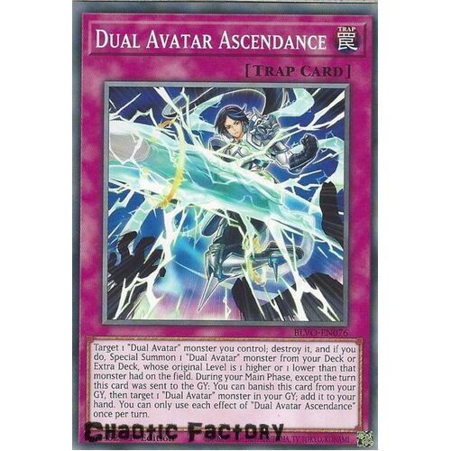 BLVO-EN076 Dual Avatar Ascendance Common 1st Edition NM