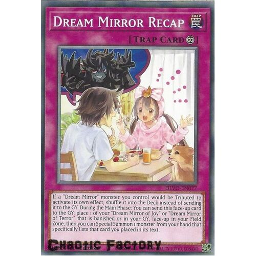 BLVO-EN077 Dream Mirror Recap Common 1st Edition NM