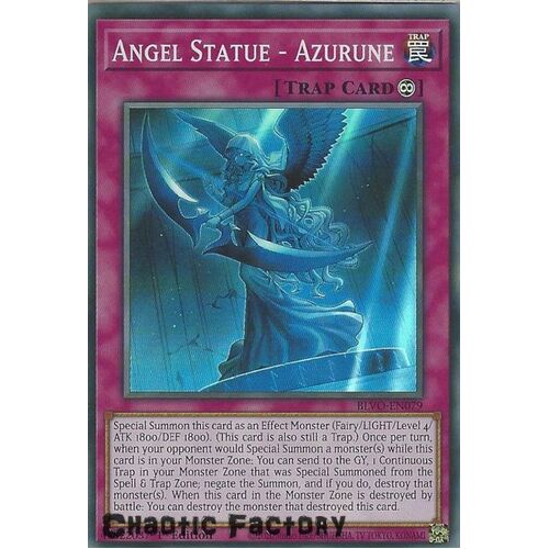 BLVO-EN079 Angel Statue - Azurune Super Rare 1st Edition NM