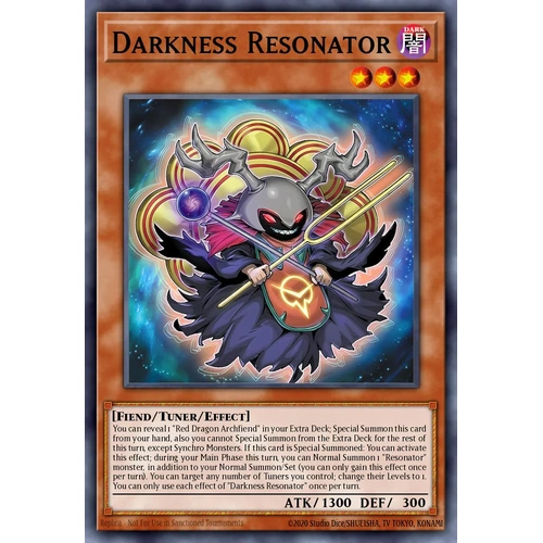 BLZD-EN001 Darkness Resonator Super Rare 1st Edition NM