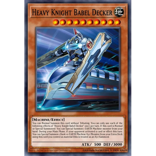 BLZD-EN006 Heavy Armored Knight Babeldecker Super Rare 1st Edition NM