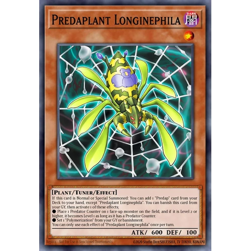 BLZD-EN009 Predaplant Longinephila Common 1st Edition NM