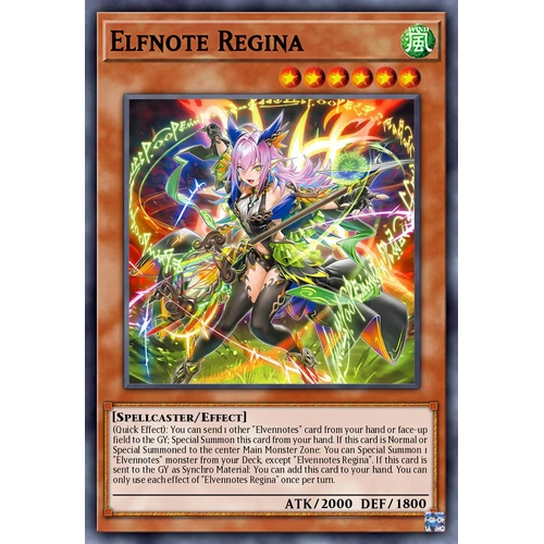 BLZD-EN014 Elfnote Regina Starlight Rare 1st Edition NM