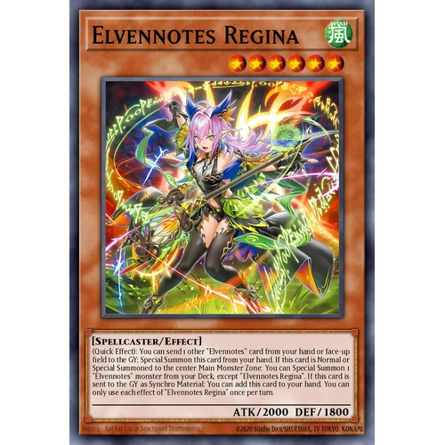 BLZD-EN014 Elfnote Regina Secret Rare 1st Edition NM