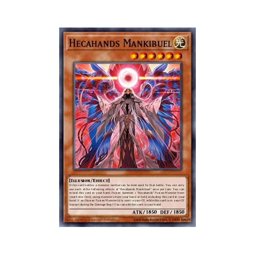 BLZD-EN018 Hecahands Mankibuel Super Rare 1st Edition NM