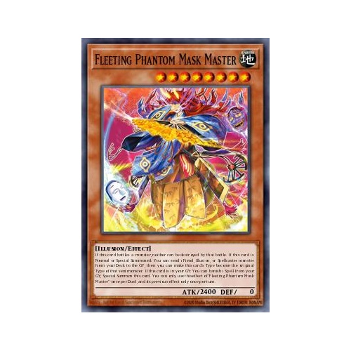 BLZD-EN023 Fleeting Phantom Mask Master Common 1st Edition NM