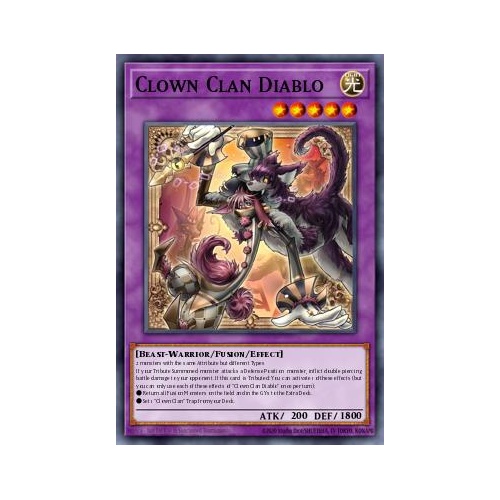 BLZD-EN032 Clown Crew Diabolo Common 1st Edition NM