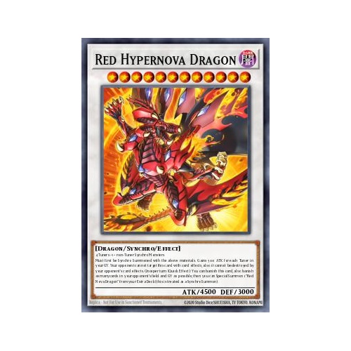 BLZD-EN038 Red Hypernova Dragon Super Rare 1st Edition NM