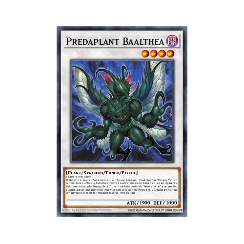 BLZD-EN039 Predaplant Bal Teah Common 1st Edition NM