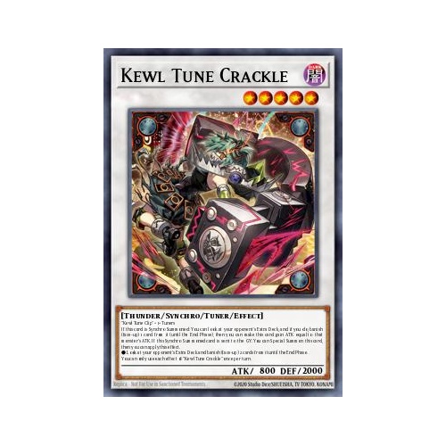 BLZD-EN041 Kewl Tune Crackle Ultra Rare 1st Edition NM