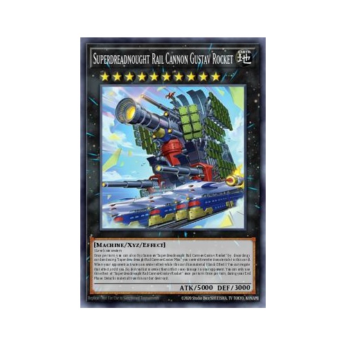 BLZD-EN043 Superdreadnought Rail Cannon Gustav Rocket Ultra Rare 1st Edition NM