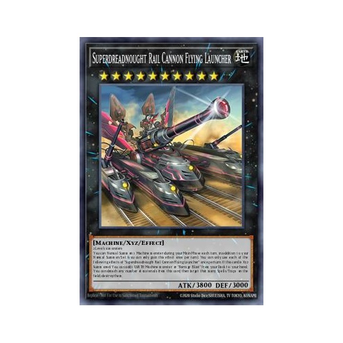 BLZD-EN044 Superdreadnought Rail Cannon Flying Launcher Ultra Rare 1st Edition NM
