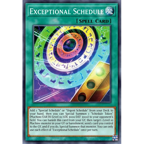 BLZD-EN054 Exceptional Schedule Starlight Rare 1st Edition NM